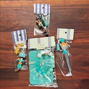 Accessory Set - Teal and Yellow